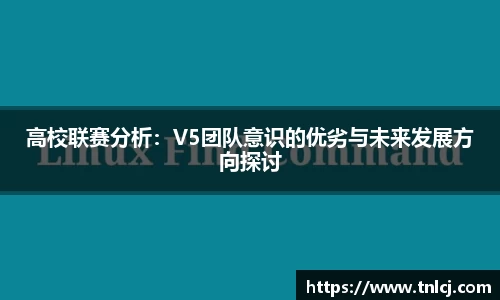 高校联赛分析：V5团队意识的优劣与未来发展方向探讨